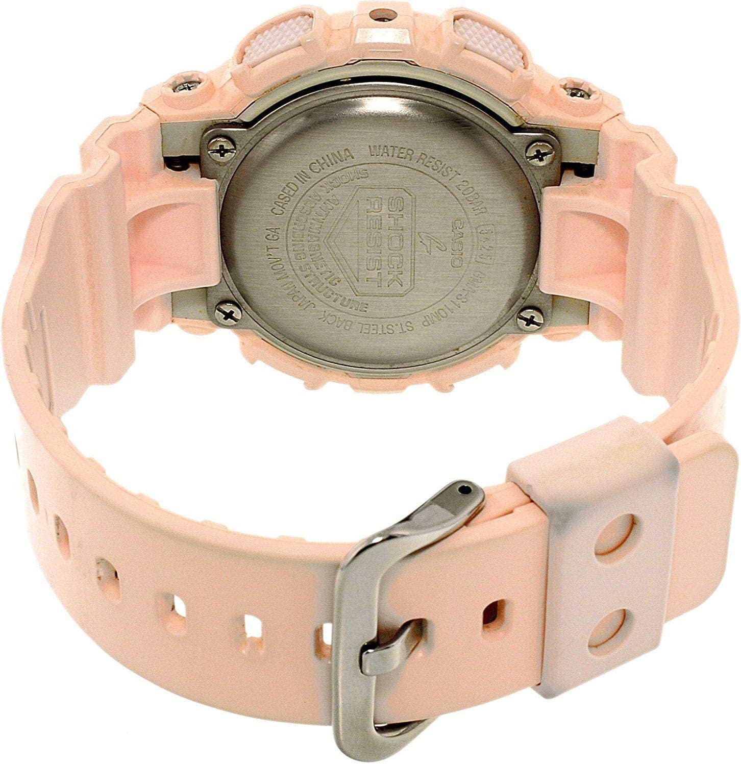 Sports Watch Gold and Pink Dial Pink Quartz Ladies - Image 4